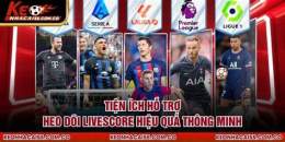 giao diện app livescore bóng đá net
