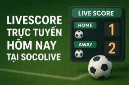 giao diện app livescore truc tuyen bong da