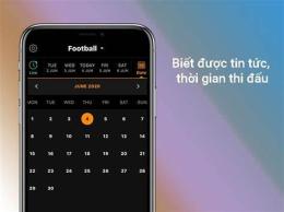 giao diện app livescore tỷ số bóng đá trực tuyến bongdanet