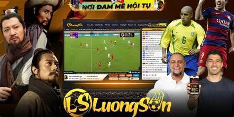 giao diện app luongson bong da tv