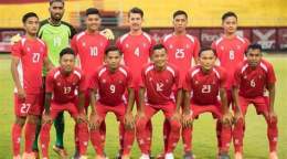 giao diện app người chơi đội tuyển bóng đá quốc gia nepal
