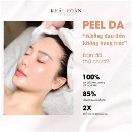 giao diện app peel da không bong