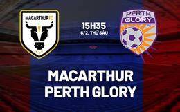 giao diện app perth – câu lạc bộ bóng đá macarthur