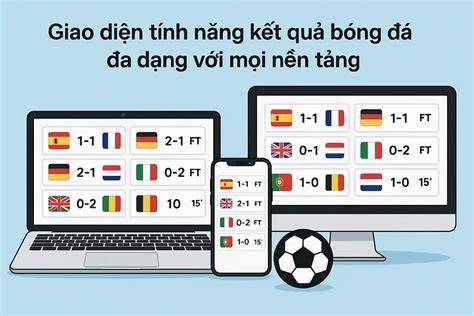 giao diện app qua bong da