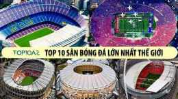 giao diện app sân vận động bóng đá lớn nhất thế giới