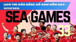 giao diện app seagame 2025 bóng đá nam lịch thi đấu