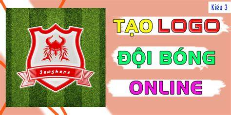 giao diện app tạo logo bóng đá online