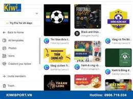 giao diện app thieulamtv bóng đá