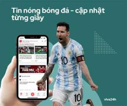 giao diện app tin nong bong da