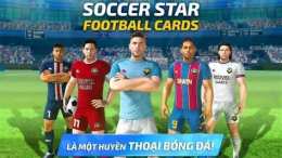 giao diện app top 10 game bóng đá hay nhất trên điện thoại
