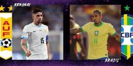 giao diện app trận đấu đội tuyển bóng đá quốc gia uruguay