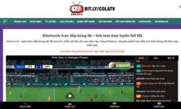 giao diện app trực tiếp bóng đá colo tv