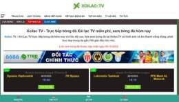 giao diện app trực tiếp bóng đá hôm nay xoilac