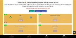 giao diện app trực tiếp bóng đá trên kênh xôi lạc