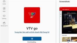 giao diện app vtv bóng đá