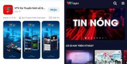 giao diện app vtv go trực tuyến bóng đá