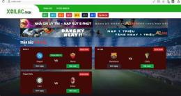 giao diện app xoilac bóng đá trực tiếp