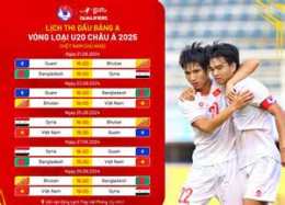 hướng dẫn sử dụng lịch bóng đá u20 châu á 2026