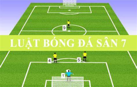 hướng dẫn sử dụng luật bóng đá sân 7 người mới nhất