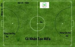 hướng dẫn sử dụng sân bóng đá dài bao nhiêu mét
