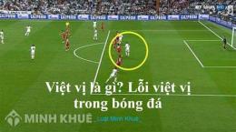 hướng dẫn sử dụng việt vị trong bóng đá