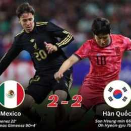 kết quả bóng đá mexico hàn quốc