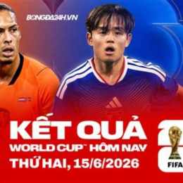 kq bóng đá wc hôm nay