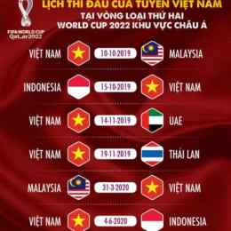 lịch bóng đá của việt nam