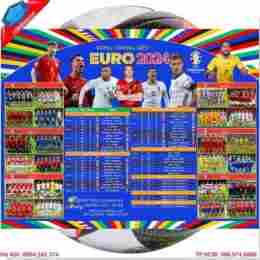 lịch bóng đá euro 2026