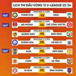 lịch thi đấu bóng đá giải đông nam á