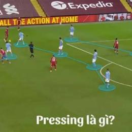 pressing là gì trong bóng đá