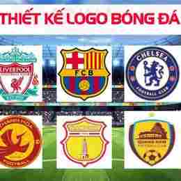 thiết kế logo bóng đá phủi