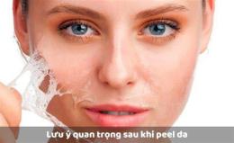 tính năng nổi bật peel da đang bong có rửa mặt được không