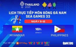 tính năng nổi bật trực tiếp bóng đá philippines myanmar