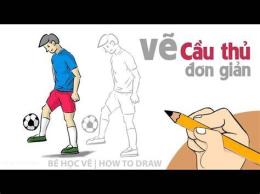 tính năng nổi bật vẽ cầu thủ bóng đá