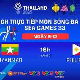 trực tiếp bóng đá philippines myanmar