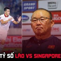 tỷ số bóng đá singapore hôm nay