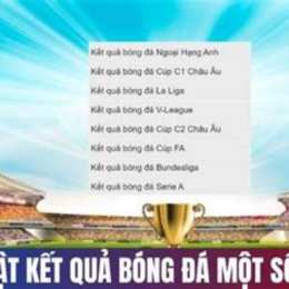 xem kết quả bóng đá lưu