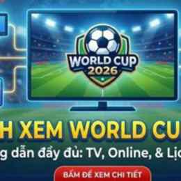 xem trực tiếp bóng đá world cup 2026 hôm nay